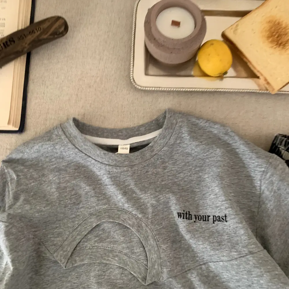Boys T-Shirt Grey Short Sleeve Summer 2025 — feature 7
