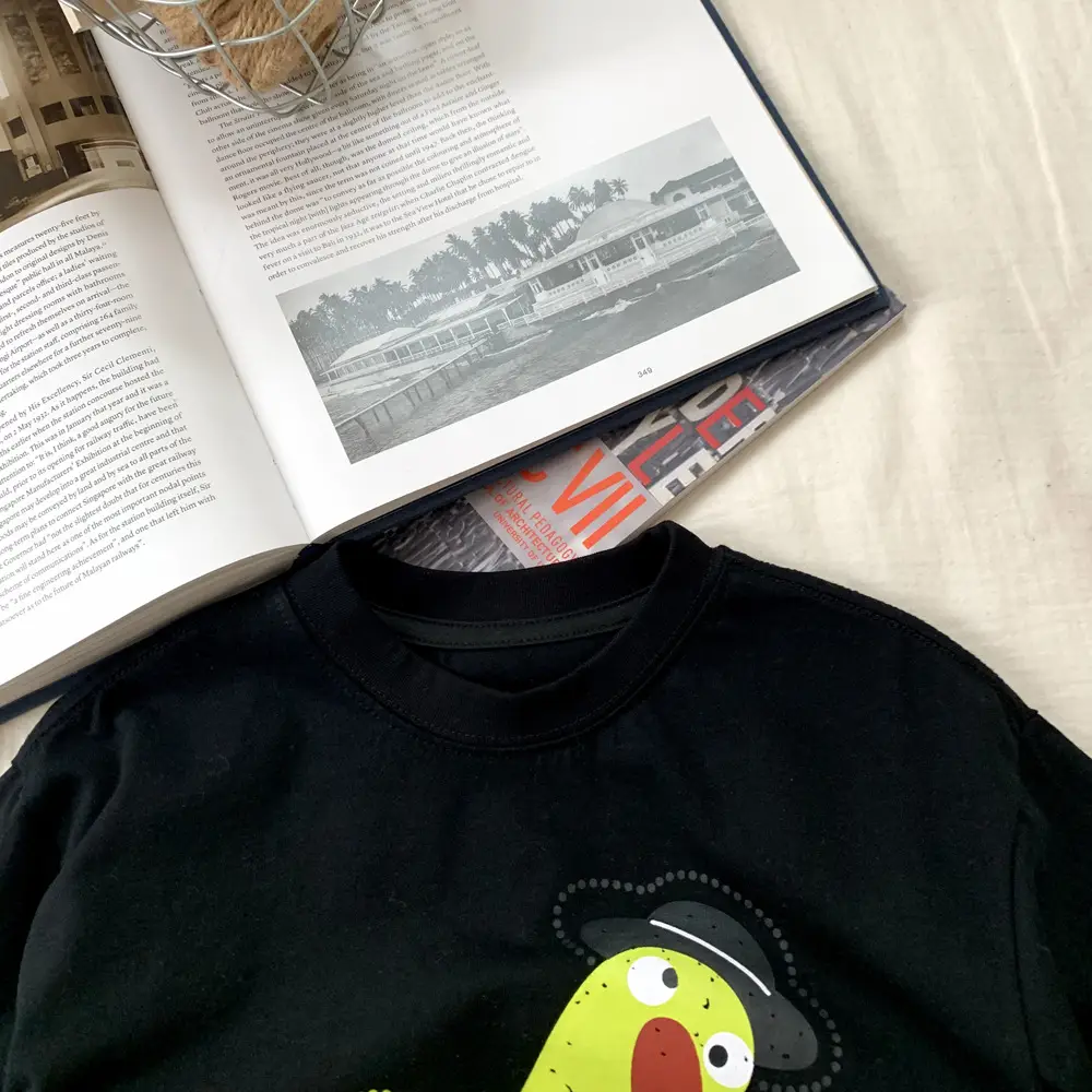 Boys Black Duck Embroidered T-Shirt 2025 — feature 7