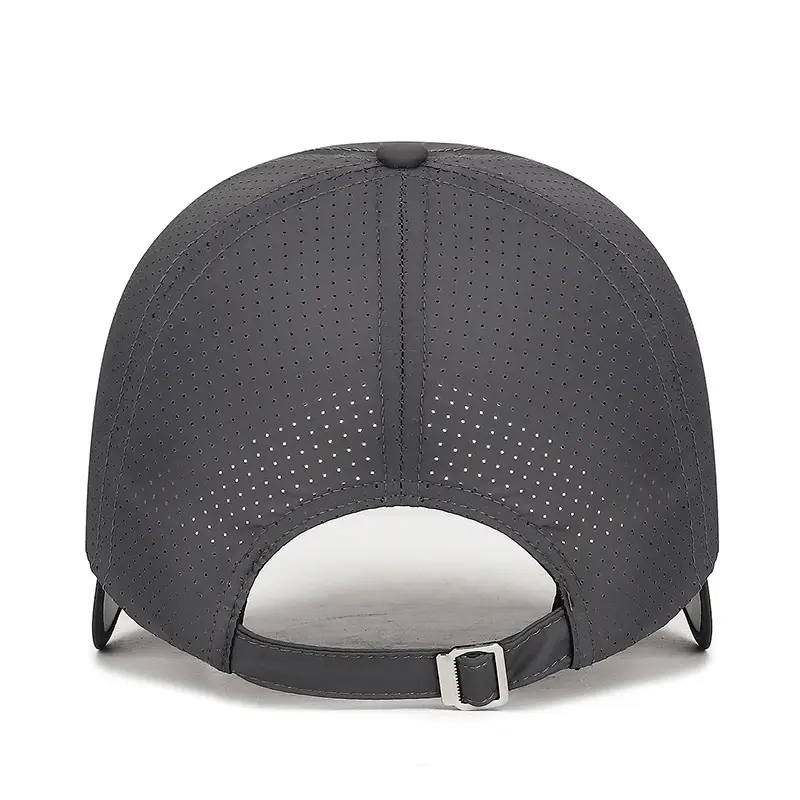 Men Retractable Baseball Cap Beige Sport - Image 12