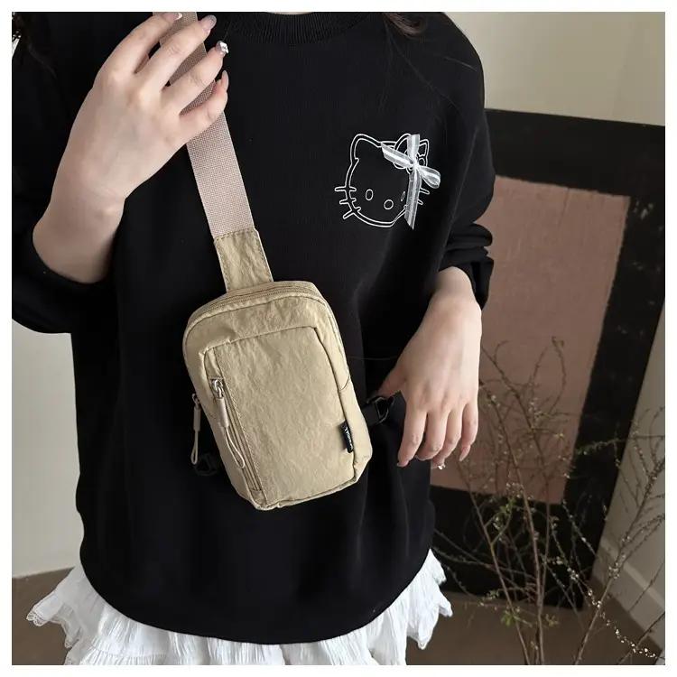 Women's Orange Mini Shoulder Bag with Strap — feature 16