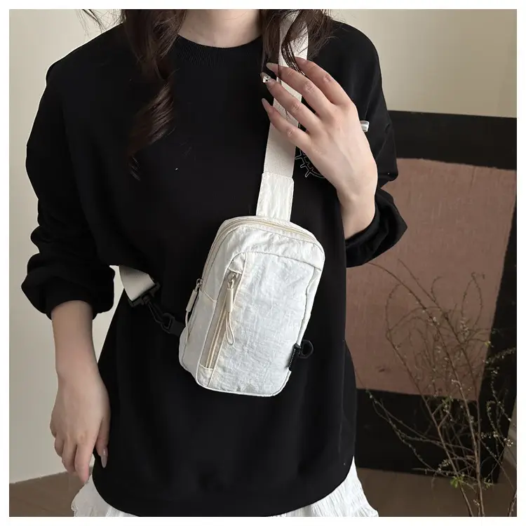 Women's Orange Mini Shoulder Bag with Strap — feature 20