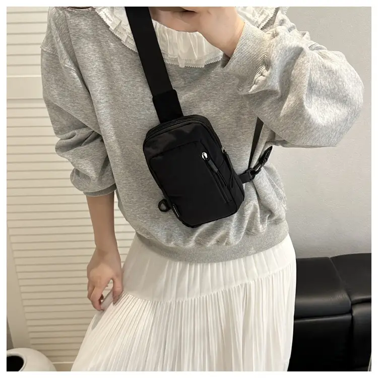 Women's Orange Mini Shoulder Bag with Strap — feature 29