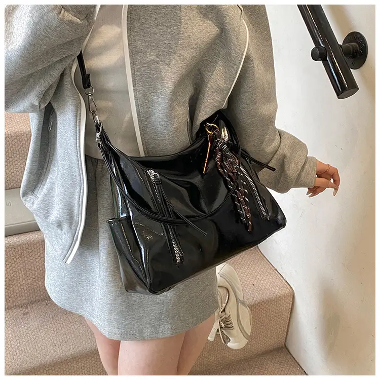 Women's Brown Leather Shoulder Crossbody Bag 2025 — feature 18