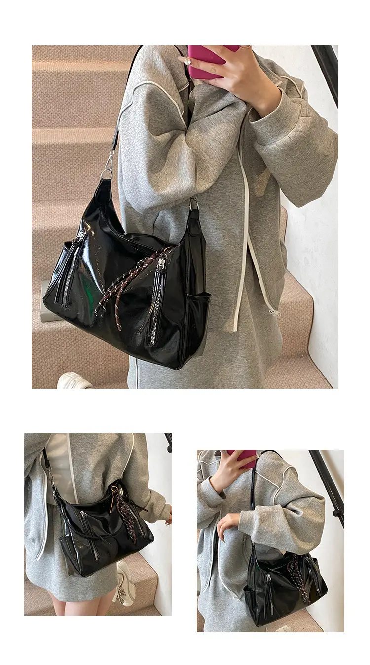Women's Brown Leather Shoulder Crossbody Bag 2025 — feature 24