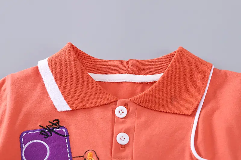 Children's Blue Polo Shirt & Shorts Set 2025 Style — feature 6