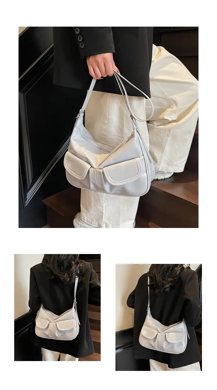2025 Women's Creamy Armpit Bag with Detachable Strap — feature 10