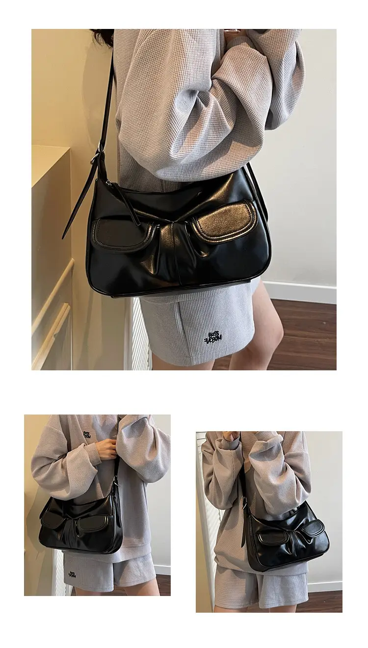 2025 Women's Creamy Armpit Bag with Detachable Strap — feature 12