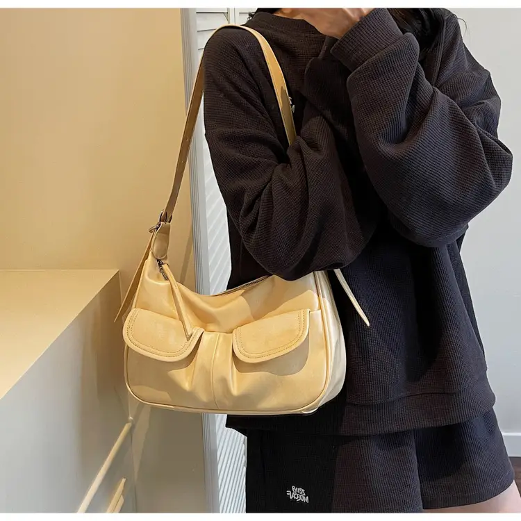 2025 Women's Creamy Armpit Bag with Detachable Strap — feature 16