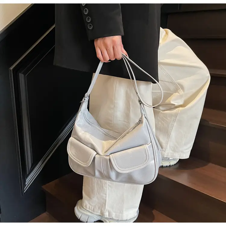 2025 Women's Creamy Armpit Bag with Detachable Strap — feature 17
