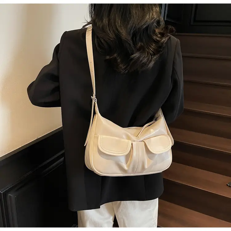 2025 Women's Creamy Armpit Bag with Detachable Strap — feature 19
