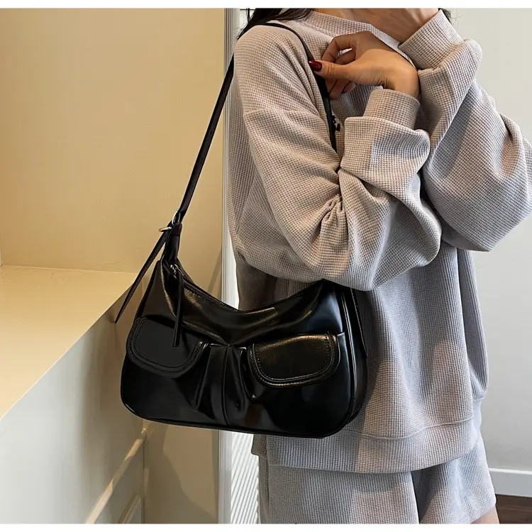 2025 Women's Creamy Armpit Bag with Detachable Strap — feature 20