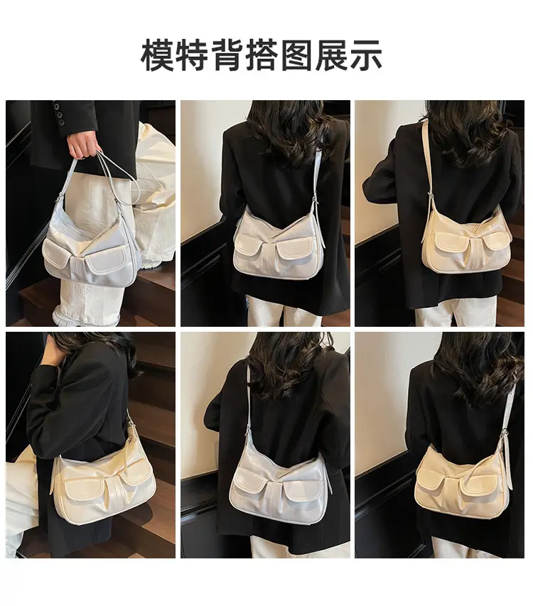 2025 Women's Creamy Armpit Bag with Detachable Strap — feature 9