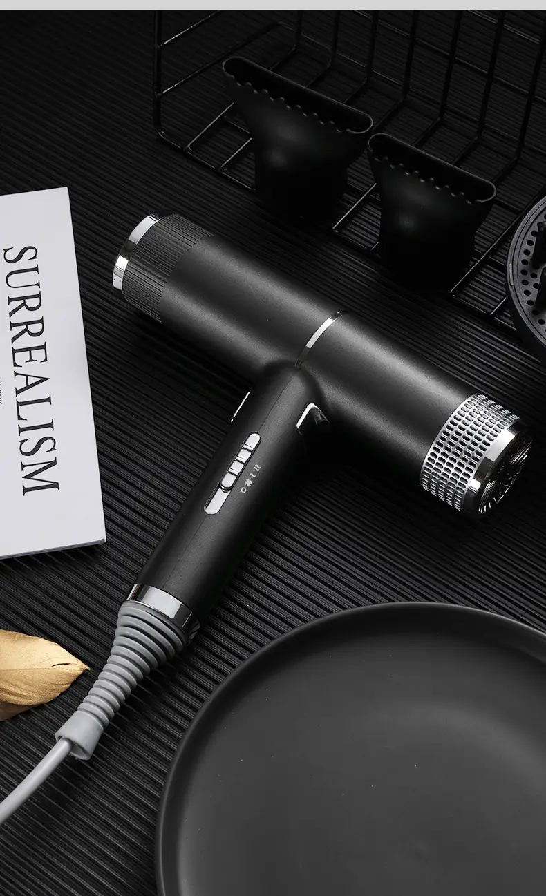 Silver High-Speed Hair Dryer with Negative Ion & Wind Filter — feature 20