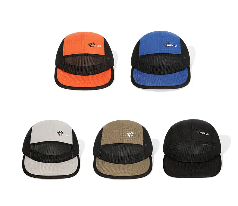 Men Blue Orange Baseball Caps Lightweight Waterproof Outdoor Running Hat — feature 1