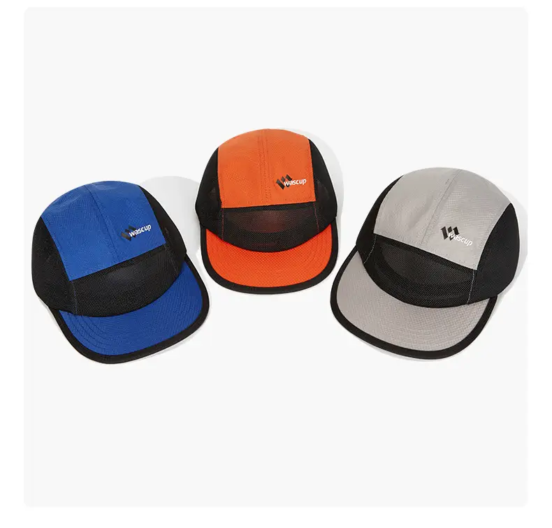 Men Blue Orange Baseball Caps Lightweight Waterproof Outdoor Running Hat — feature 12