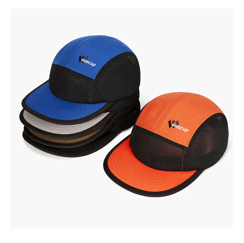 Men Blue Orange Baseball Caps Lightweight Waterproof Outdoor Running Hat — feature 15