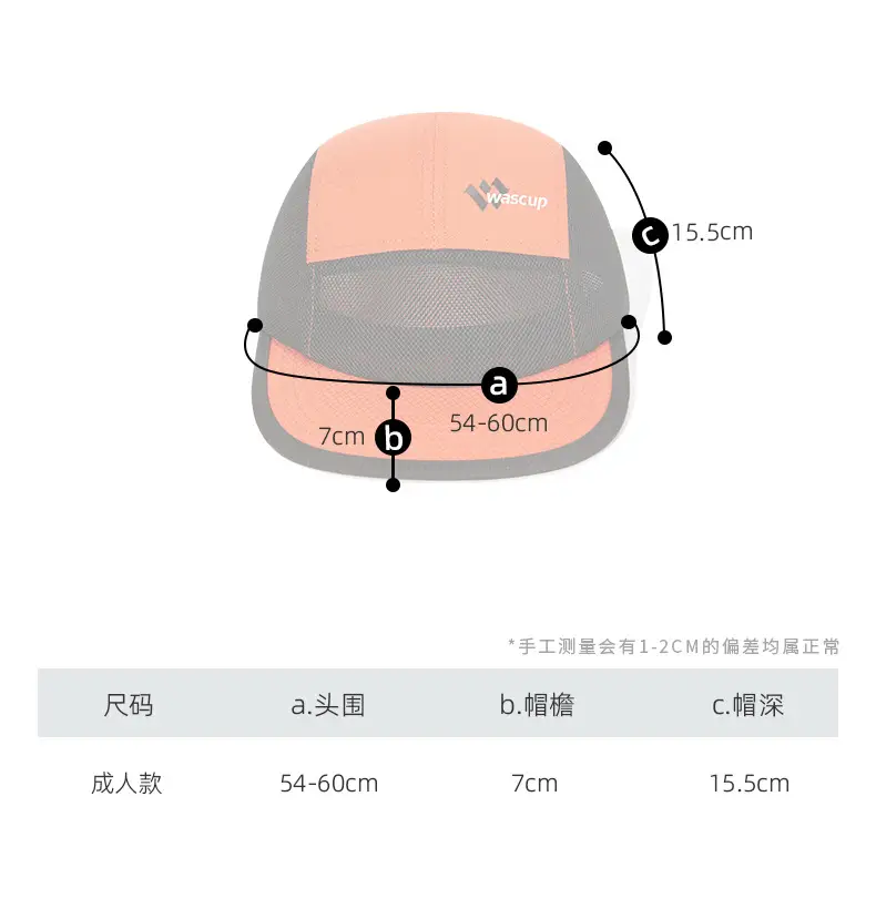 Men Blue Orange Baseball Caps Lightweight Waterproof Outdoor Running Hat — feature 4