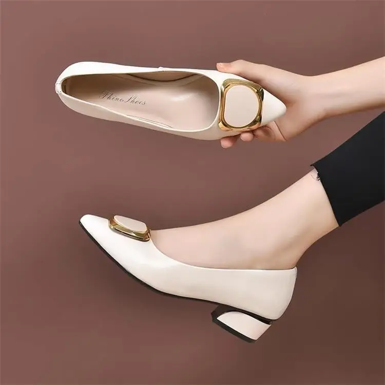 Black Patent Leather Women's Flat Heels Spring Summer — feature 8