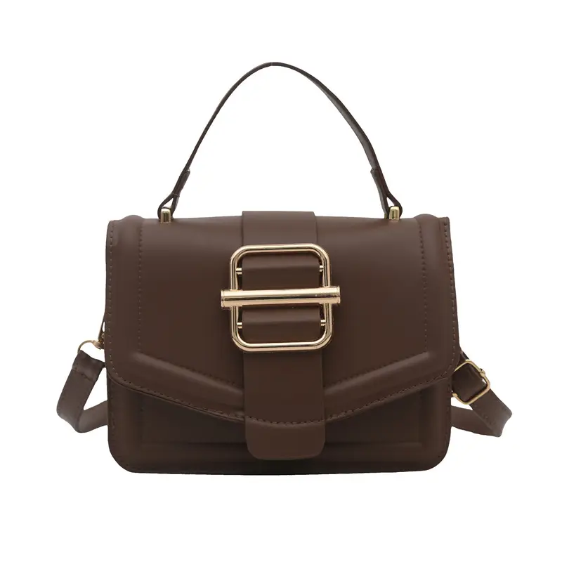 Red Magnetic Buckle Shoulder Bag for Women 2025 - Image 4