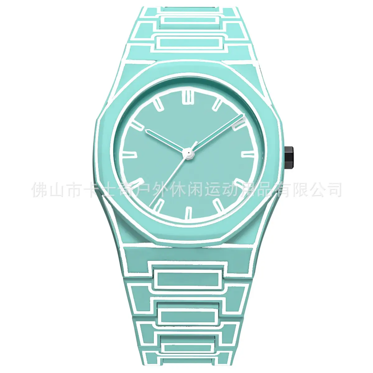 Russian Middle Eastern Cross-Border Plastic Men's Waterproof Sports Watch Arabic Men's Quartz Watch Wholesale