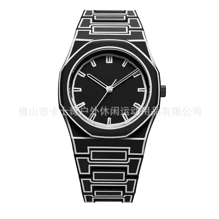 Russian Middle Eastern Cross-Border Plastic Men's Waterproof Sports Watch Arabic Men's Quartz Watch Wholesale