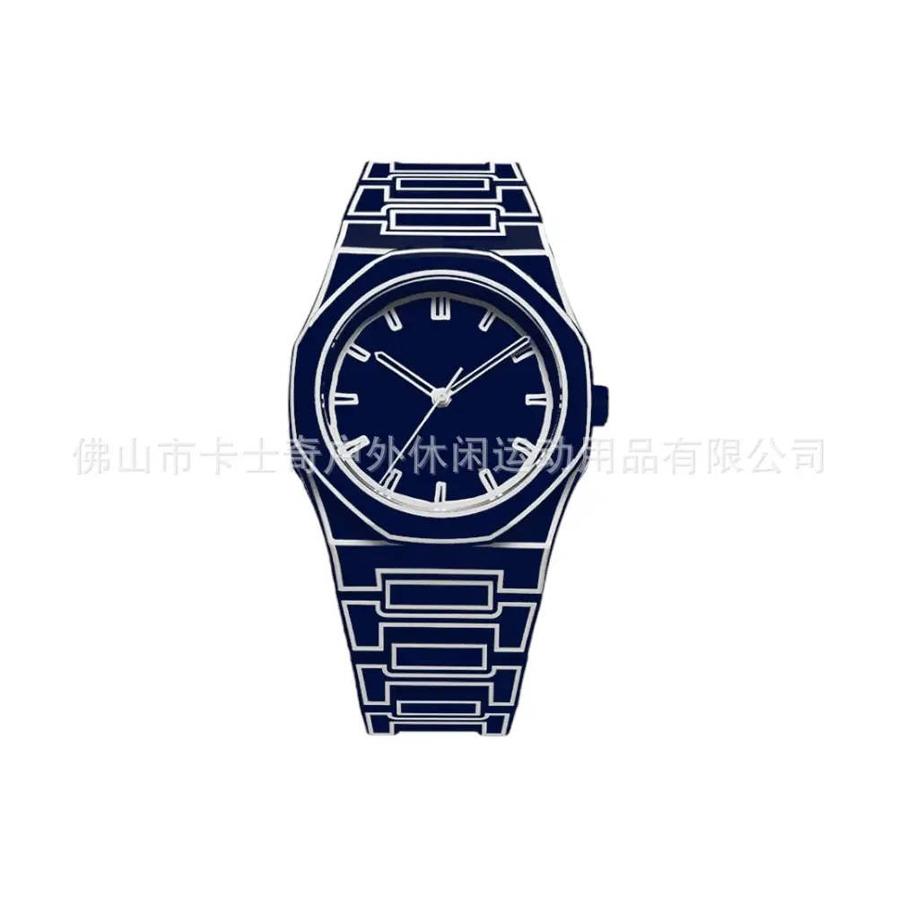 Russian Middle Eastern Cross-Border Plastic Men's Waterproof Sports Watch Arabic Men's Quartz Watch Wholesale