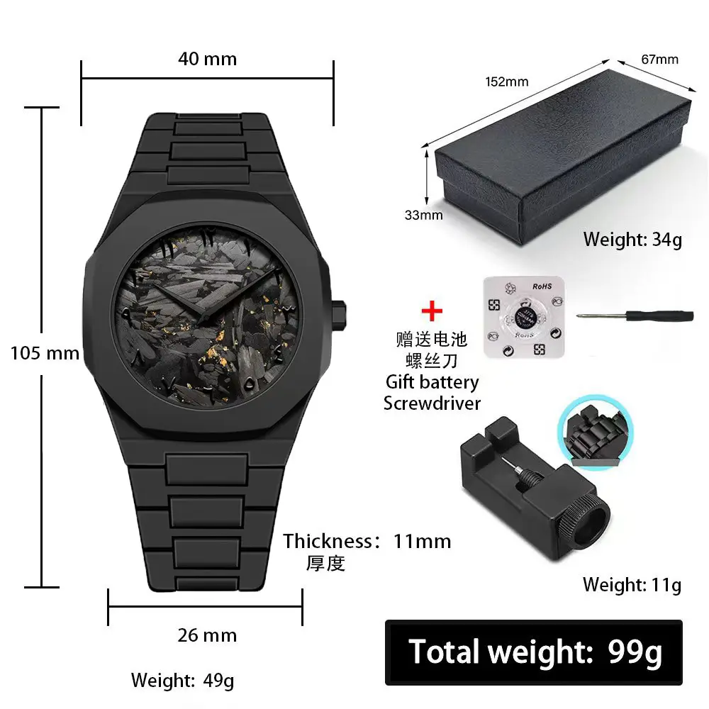 Russian Middle Eastern Cross-Border Plastic Men's Waterproof Sports Watch Arabic Men's Quartz Watch Wholesale
