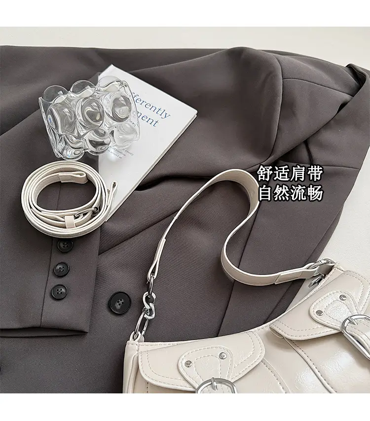 Black Pleated Underarm Bag for Women 2025 — feature 6