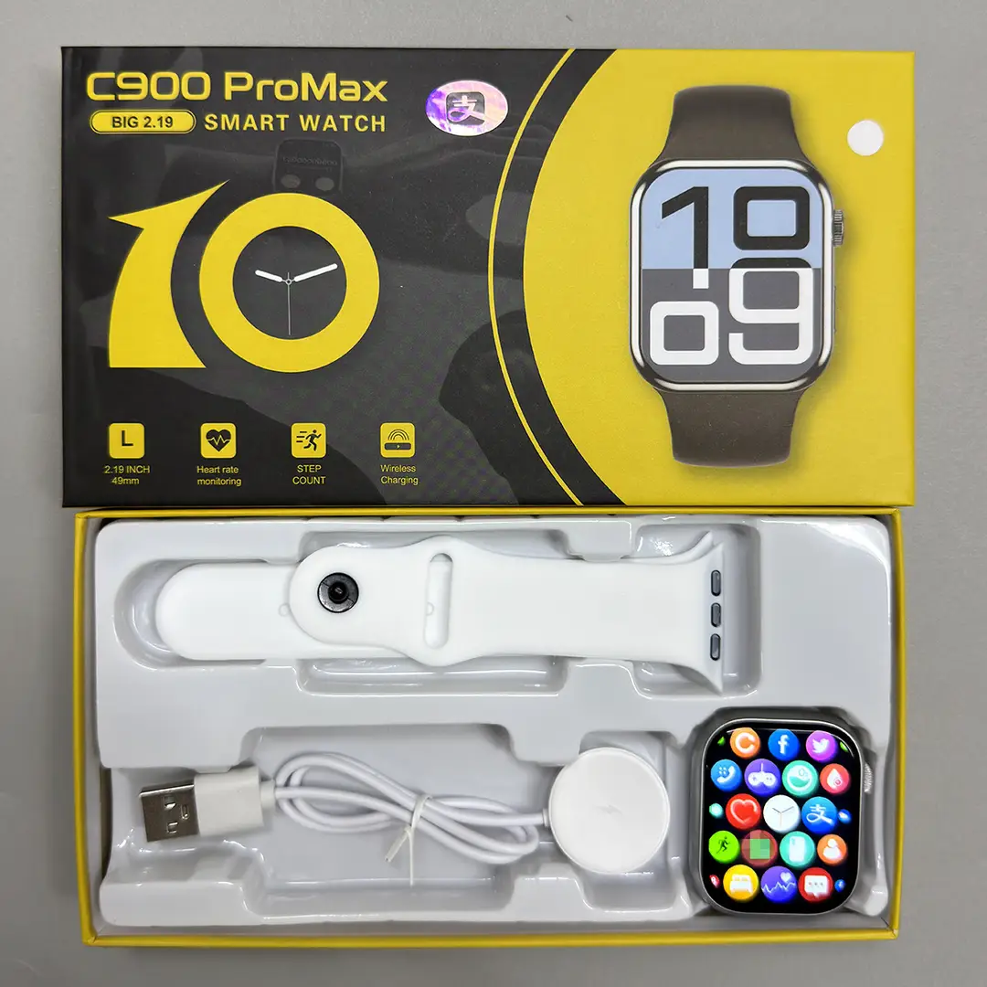 Cross-border S10 smart watch Bluetooth call smart island Alipay NFC blood glucose blood lipid uric acid C900PROMAX