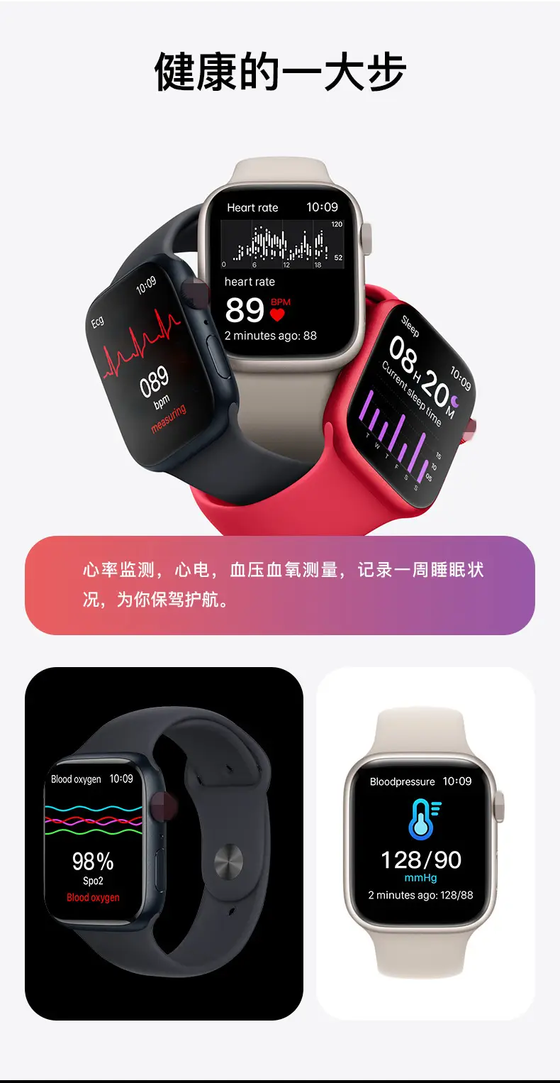 Cross-border S10 smart watch Bluetooth call smart island Alipay NFC blood glucose blood lipid uric acid C900PROMAX — feature 5