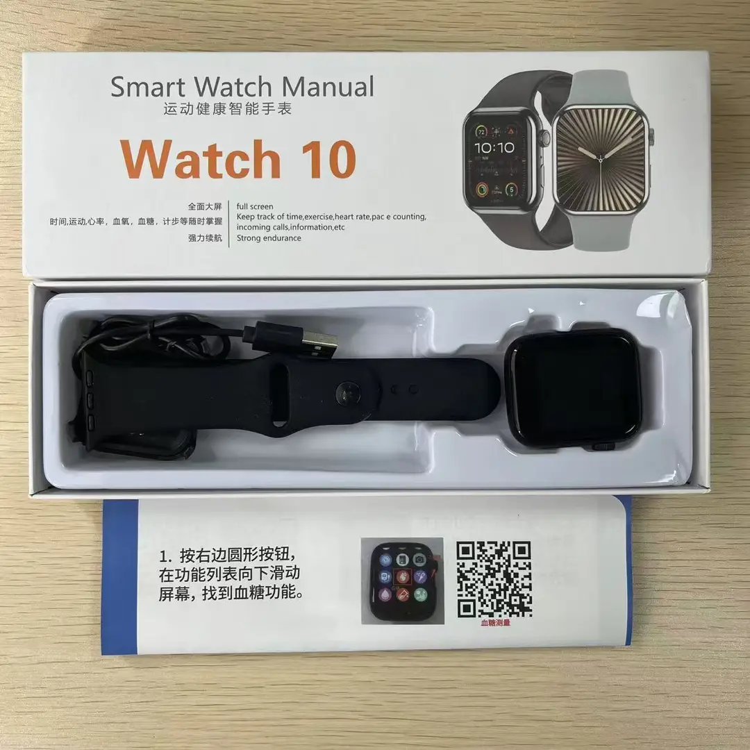 Cross-border S10 smart watch Bluetooth call smart island Alipay NFC blood glucose blood lipid uric acid C900PROMAX