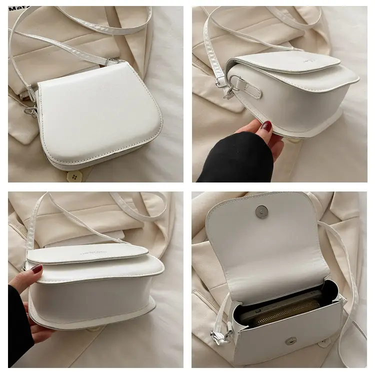 White Square Shoulder Bag for Women 2025 Summer — feature 7