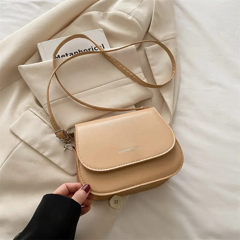 White Square Shoulder Bag for Women 2025 Summer