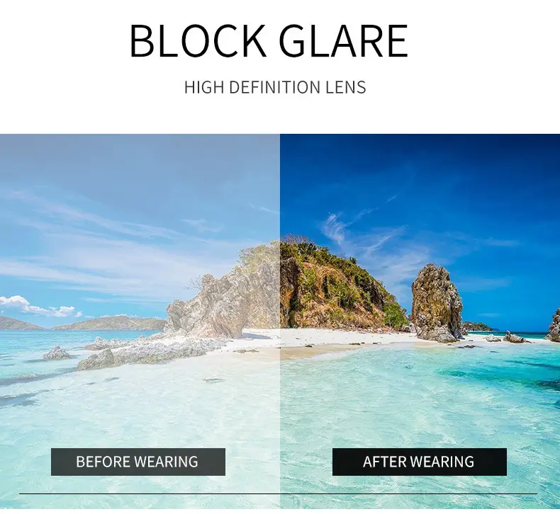 Korean Version Dopamine Blue Square Sunglasses for Women — feature 10