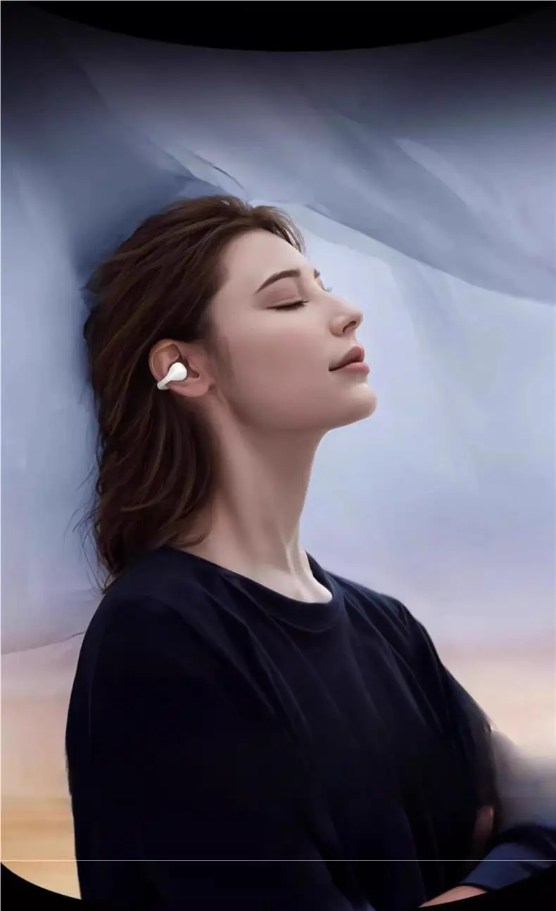 2026 New Model Noise-Cancelling Clip-On Bone Conduction Non-In-Ear Bluetooth Headphones Original Wireless with Ultra-Long Battery Life and Large Battery Capacity — feature 1