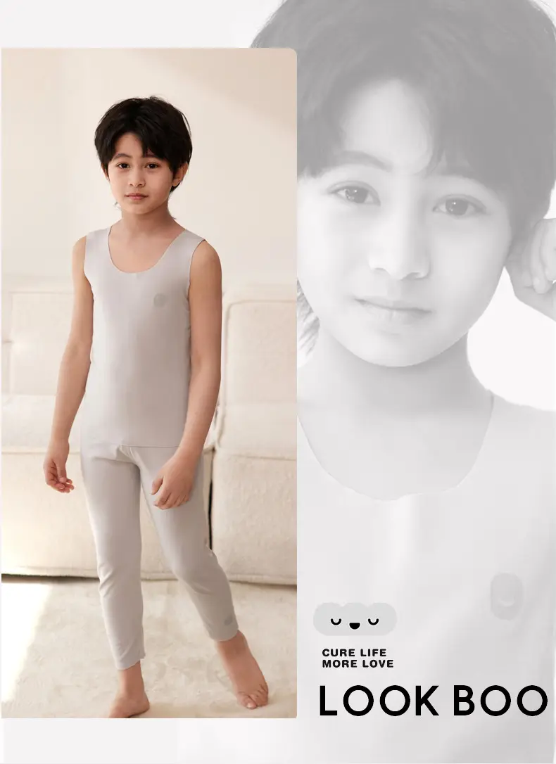 Children's Sleeveless Vest Summer Top Medium Large — feature 12