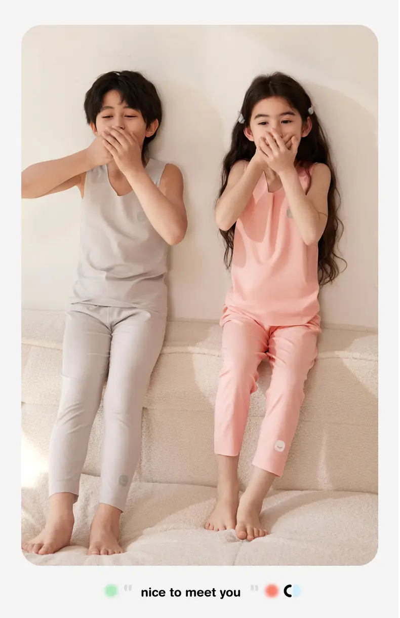 Children's Sleeveless Vest Summer Top Medium Large — feature 15