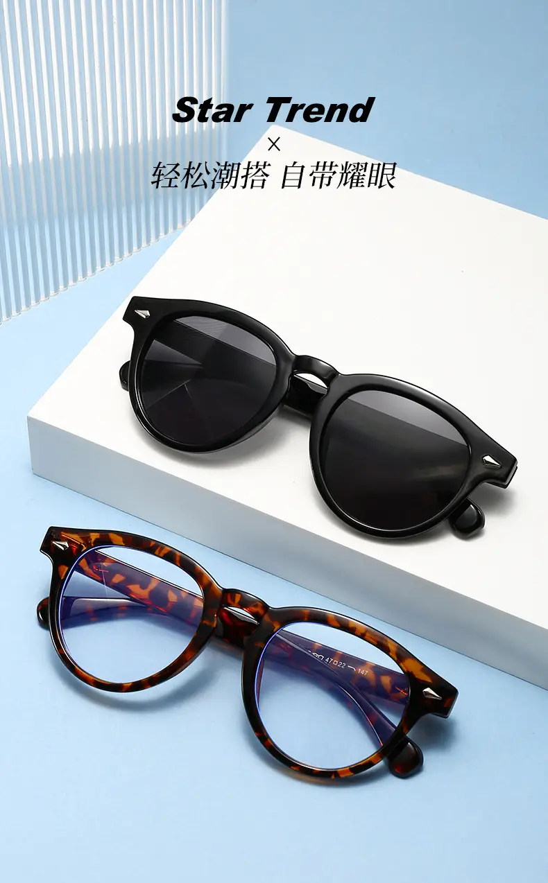 European Round Sunglasses with Pink Lens β feature 2