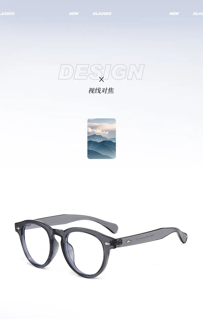 European Round Sunglasses with Pink Lens β feature 3