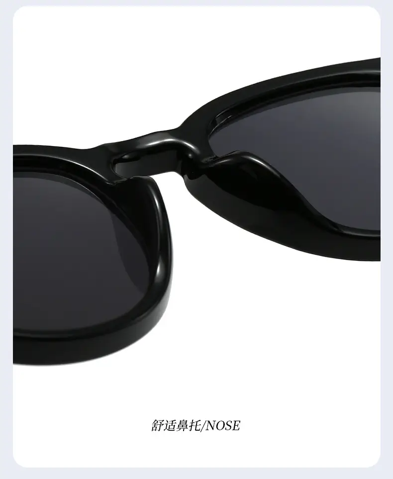 European Round Sunglasses with Pink Lens β feature 9