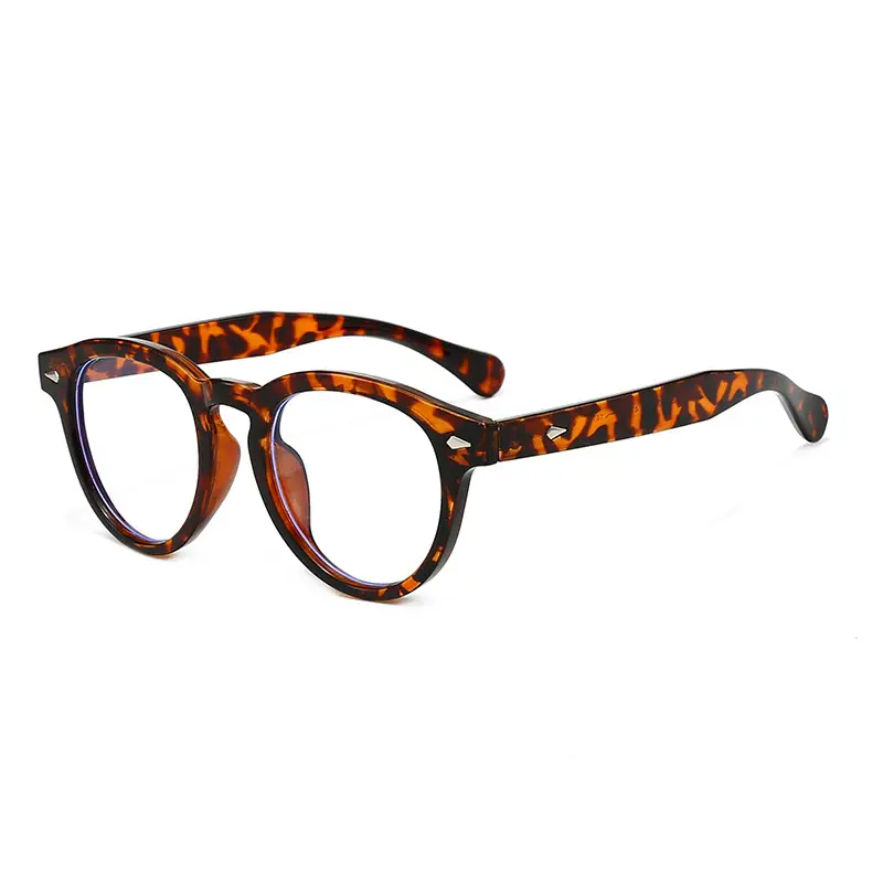 European Round Sunglasses with Pink Lens - Image 2