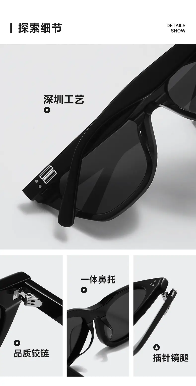 Wang Jia Er Sunglasses Bc9085 Square Round Cat Eye Polarized β feature 6