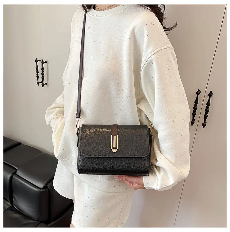 Small Square Tan Shoulder Crossbody Bag for Women — feature 20