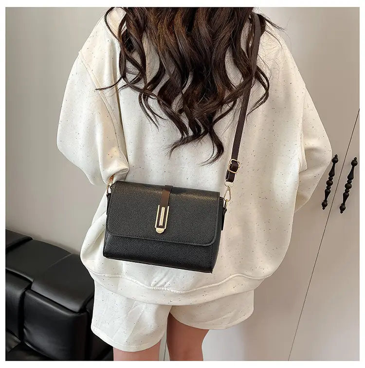 Small Square Tan Shoulder Crossbody Bag for Women — feature 21