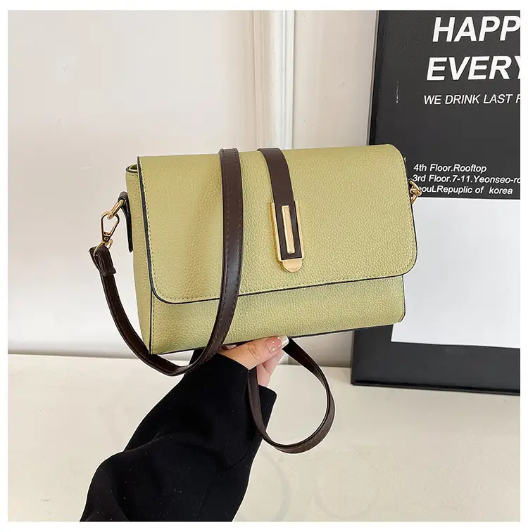 Small Square Tan Shoulder Crossbody Bag for Women — feature 25