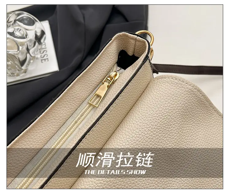 Small Square Tan Shoulder Crossbody Bag for Women — feature 8