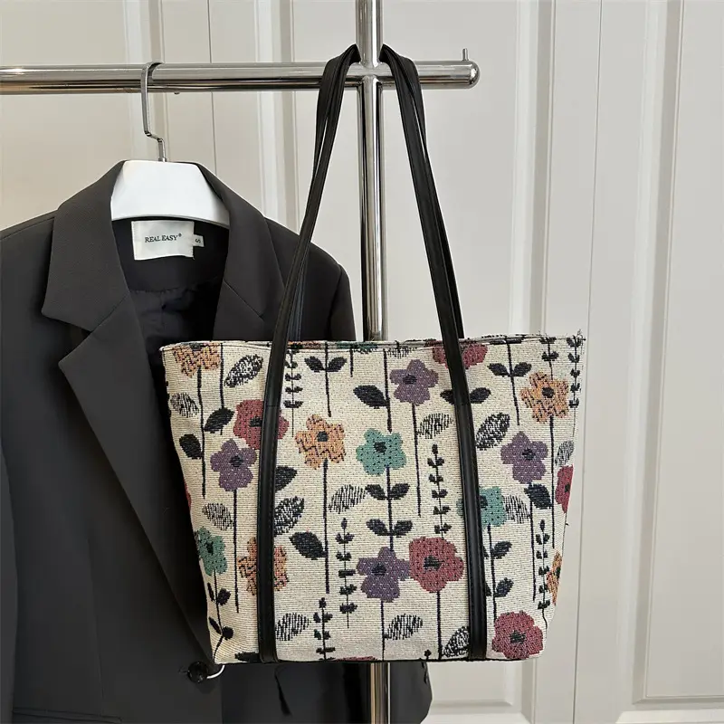 Women Floral Print Shoulder Bag 2025 New Commuter - Image 7