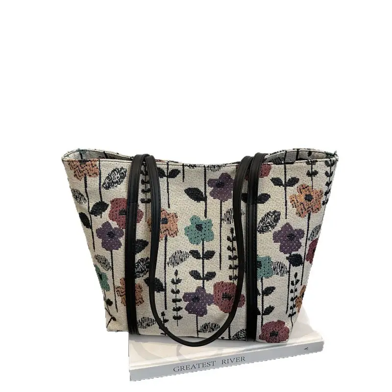 Women Floral Print Shoulder Bag 2025 New Commuter - Image 8