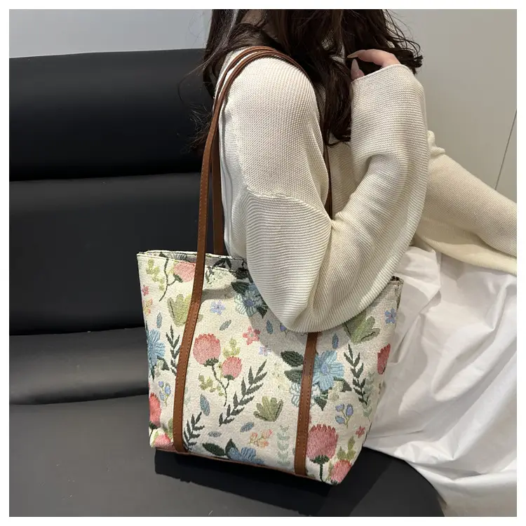 Women Floral Print Shoulder Bag 2025 New Commuter — feature 12