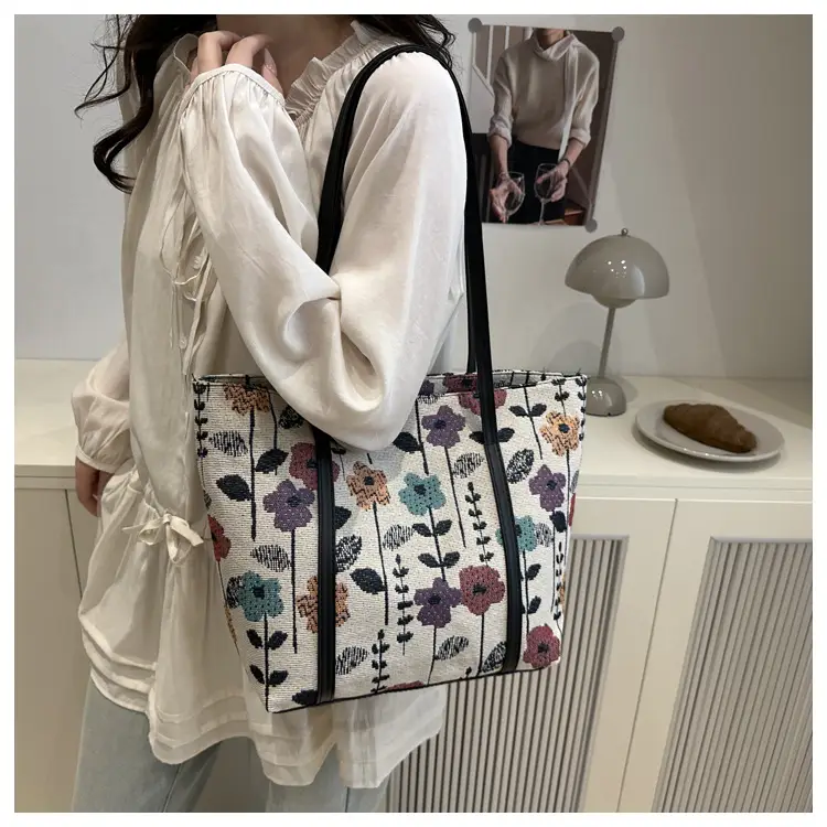 Women Floral Print Shoulder Bag 2025 New Commuter — feature 8